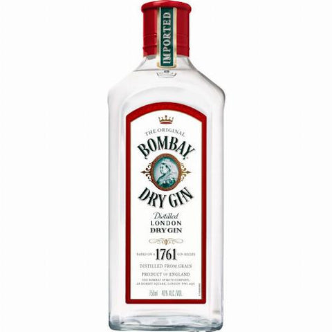 Bombay Gin 86 Proof England  1.0L LITER