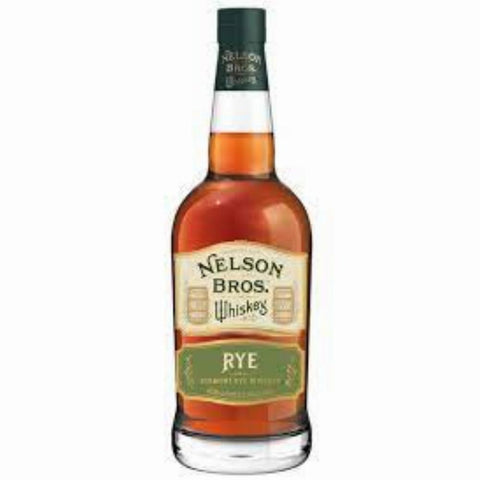 Nelson bros straight rye whiskey 92.5 Proof 750ml