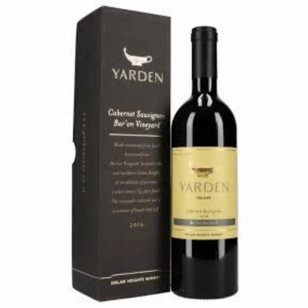 Yarden Cabernet Sauvignon Bar'On Vineyard Kosher 2021 750ml