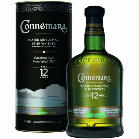 Connemara Peated Single Malt Irish Whiskey 12 Year 750ml