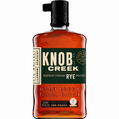 Knob Creek Kentucky Straight Rye Whiskey 100 Proof 750ml