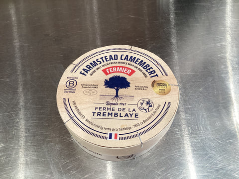 Ferme de La Tremblaye - Camembert Fermier (Yvelines-FR, 250g)