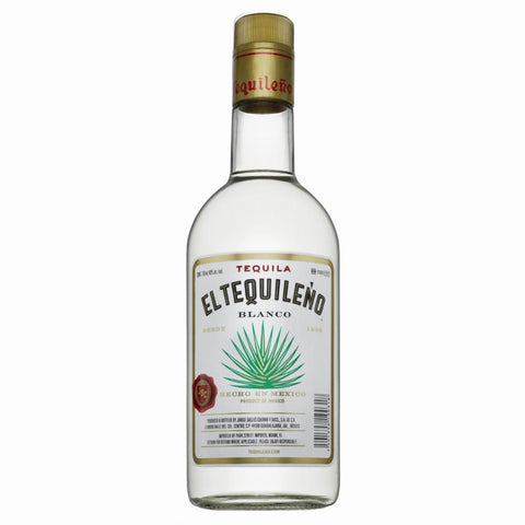 El Tequileno Tequila Blanco 100% de Agave 750ml