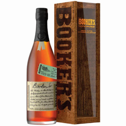 Booker's Small Bourbon Collection MIGHTY FINE 6 Years Old 126.6 Proof Bourbon 750ML 2023 Release