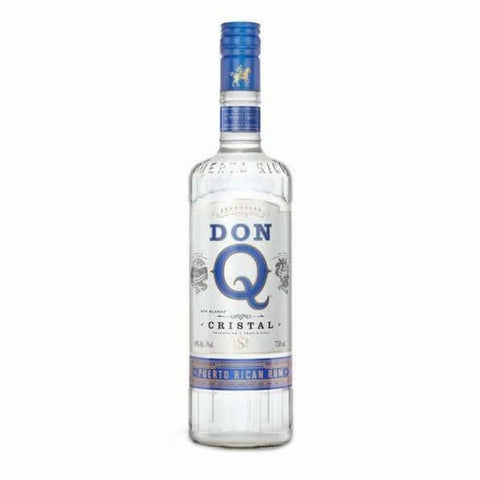 Don Q Cristal WHITE  Rum 1.0 LITER