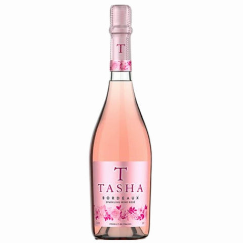 Tasha Cremant de Bordeaux Rose Methode Traditionnelle  NV 750ml