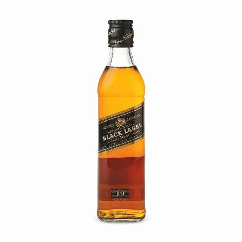 Johnnie Walker BLACK Label Scotch 12 Year 375ml HALF BOTTLE
