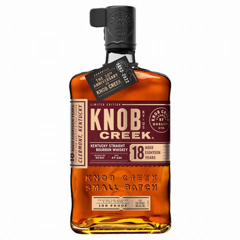 Knob Creek Straight Bourbon Whiskey 18yrs 750ml