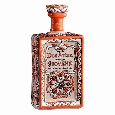 Dos Artes Tequila Joven 100% Puro Agave 1L LITER