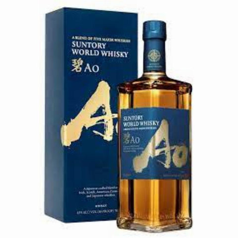 Suntory 'Ao' Blended World Whisky 86 proof 750ml