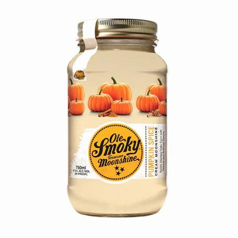 Ole Smoky Tennessee Monshine Pumpkin Spiced Cream Moonshine 40 Proof 750ml
