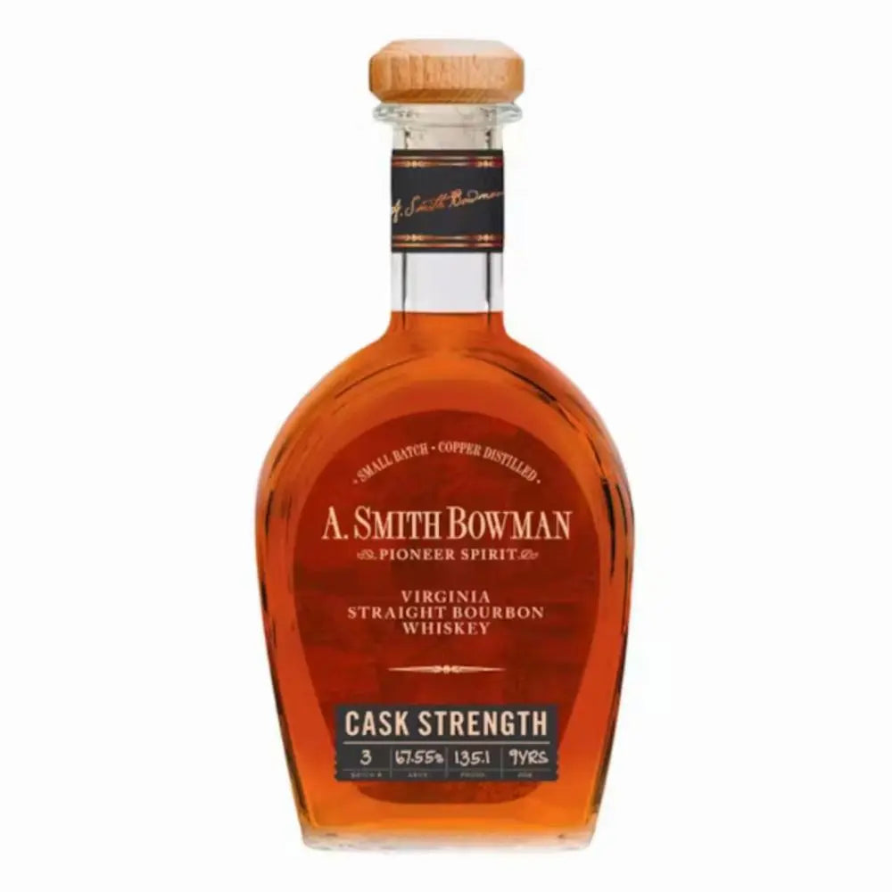 Bowman Brothers Cask Strength Straight Bourbon Whiskey 135.1 Proof Batch 3 9 yrs