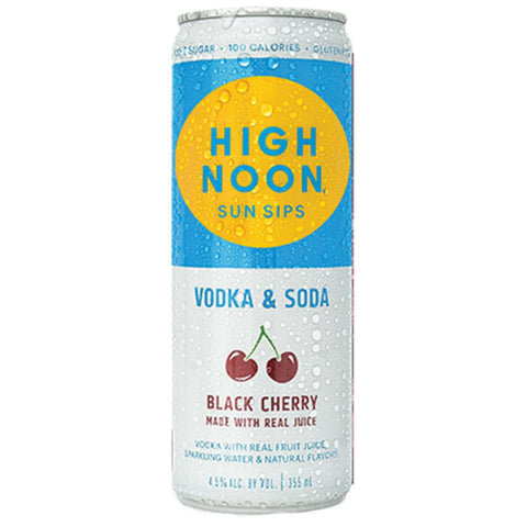 High Noon Vodka & Soda  Black Cherry 355ml CAN