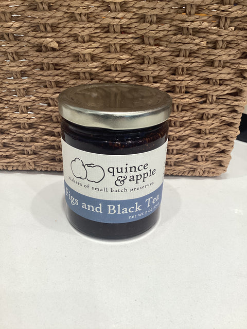 Quince and Apple Fig and Black Tea Preserves 6oz