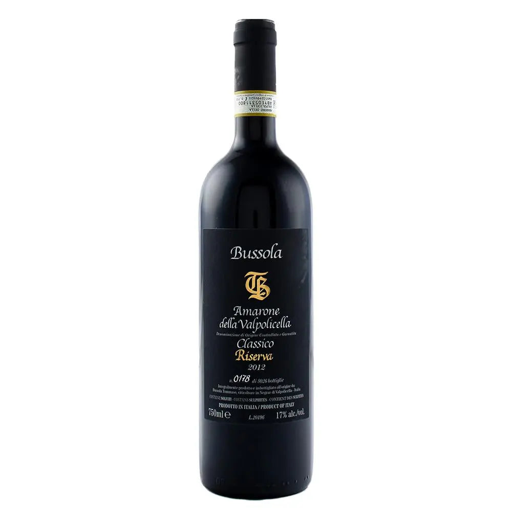 Bussola TB Amarone Classico Riserva 2012 750ml
