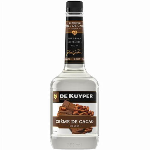 Dekuyper Liqueur Creme De Cacoa White  1.0 LITER