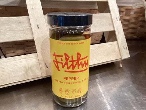 Filthy - Piri Piri Pepper stuffed olives (8.5 oz)