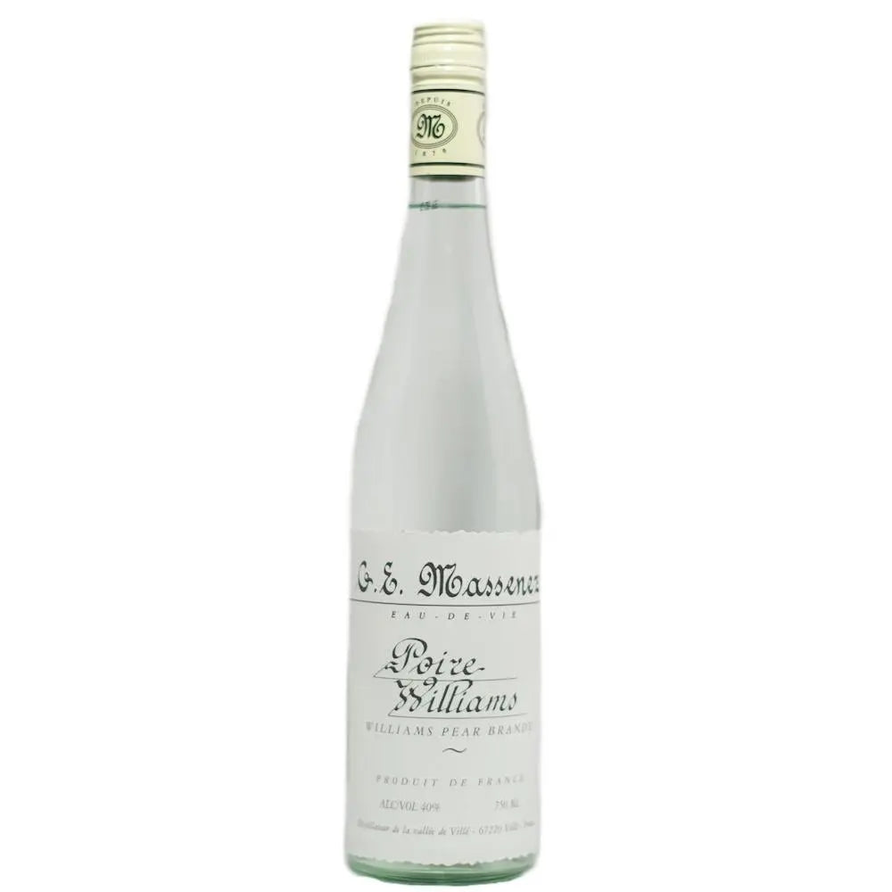 Massenez Eau de Vie Poire Williams Brandy 750ml