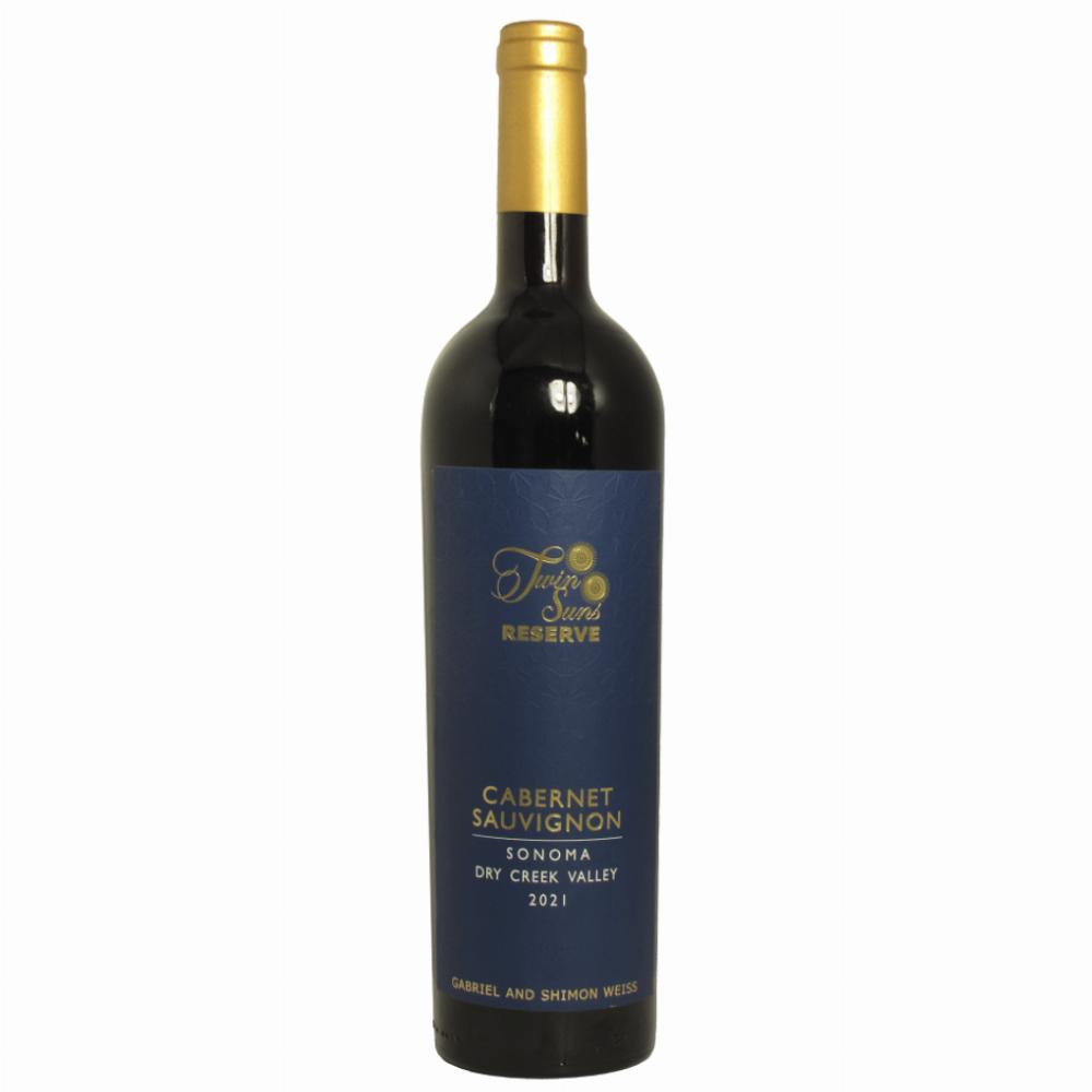 Twin Suns Reserve Sonoma Dry Creek Valley Cabernet Sauvignon Kosher 2021 750ml
