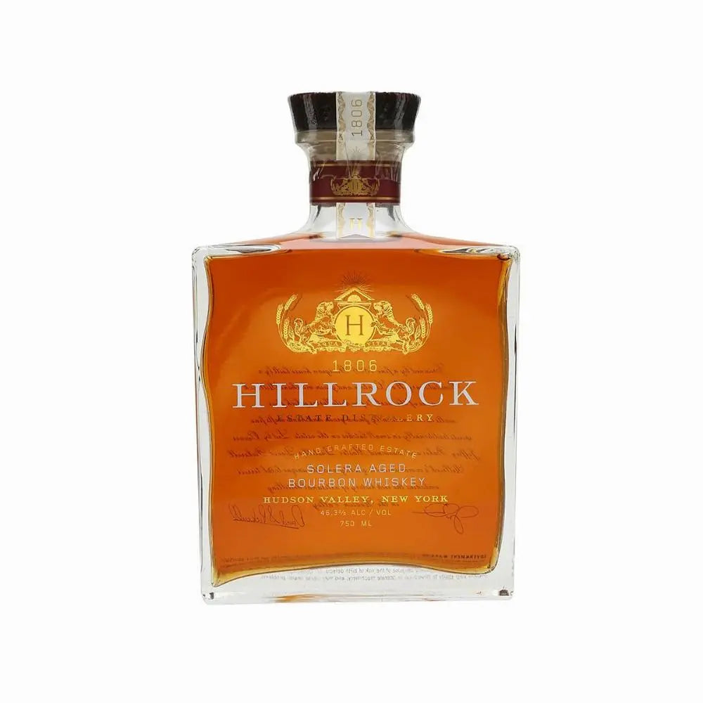 Hillrock BOURBON Solera Aged Whiskey 92.6 Proof 750ml