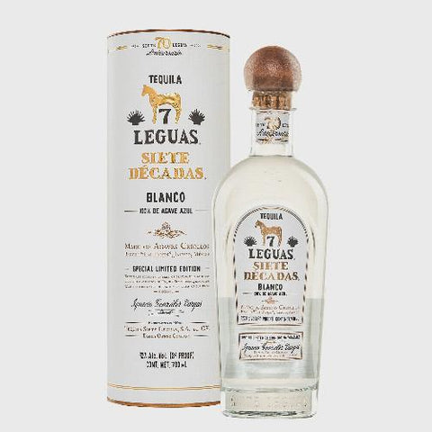 Siete Leguas Tequila Siete Decadas Blanco Criollo Tahona 700ml