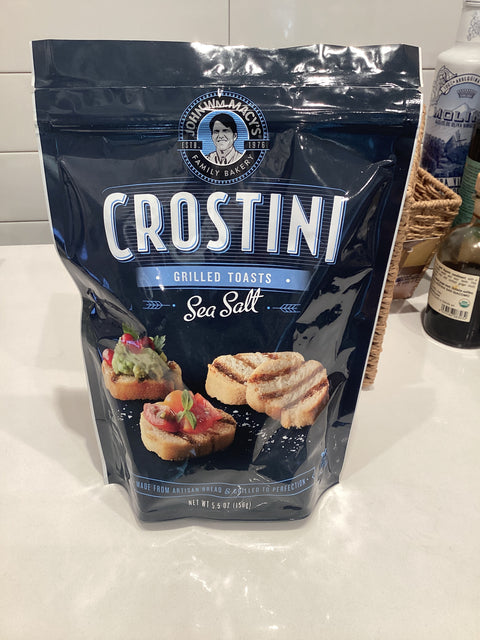 Macy's Grilled Crostini Toast Sea Salt 5.5 oz