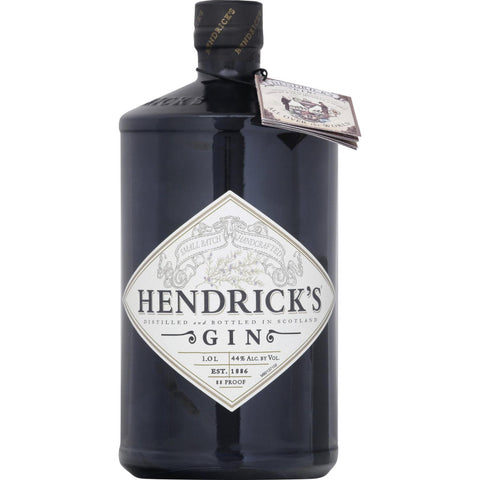 Hendrick's Gin 88 Proof Scotland 1.0L LITER