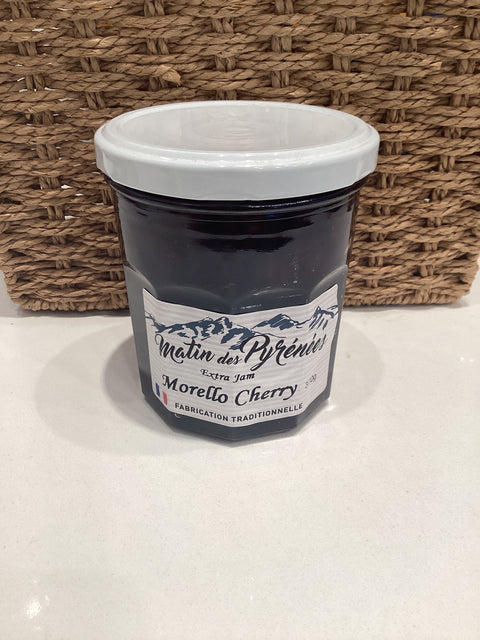 Matin des Pyrénées - Morello Cherry Extra Jam (France, 370g)