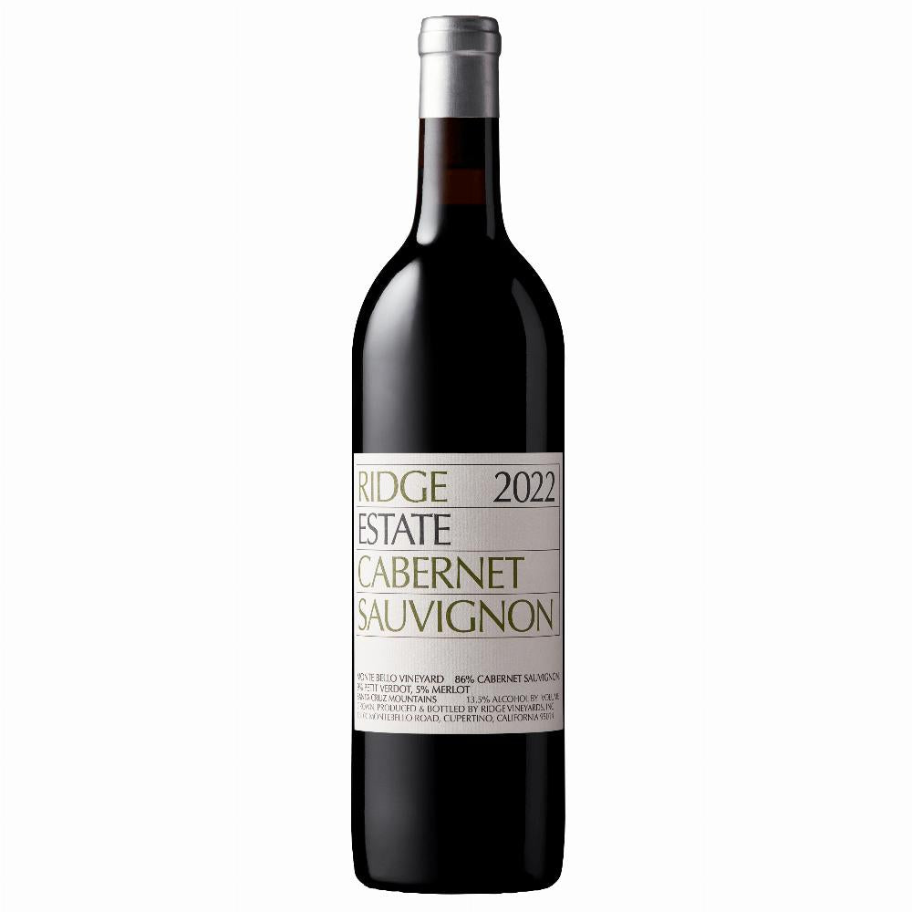 Ridge Vineyards Estate CABERNET SAUVIGNON Montebello Vineyard Organic 2022 750ml