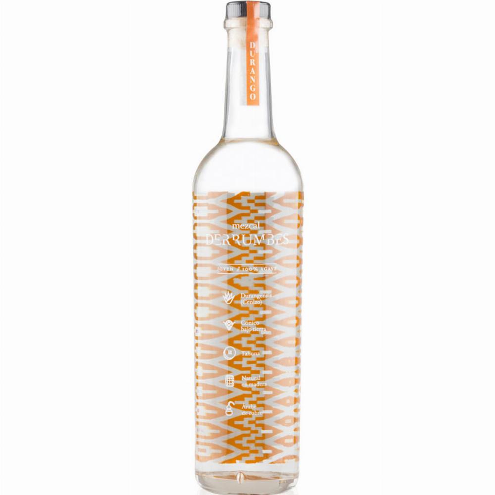 Derrumbes Mezcal Artesanal Durango Joven 100% Agave (Orange Label) 750ml