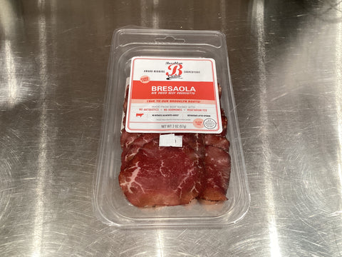 Brooklyn Cured - ‘Bresaola’ sliced, dried beef pasture raised on family farms (2oz)