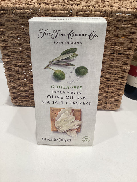 The Fine Cheese Co. - Olive oil and Sea Salt Crackers (gluten-free)