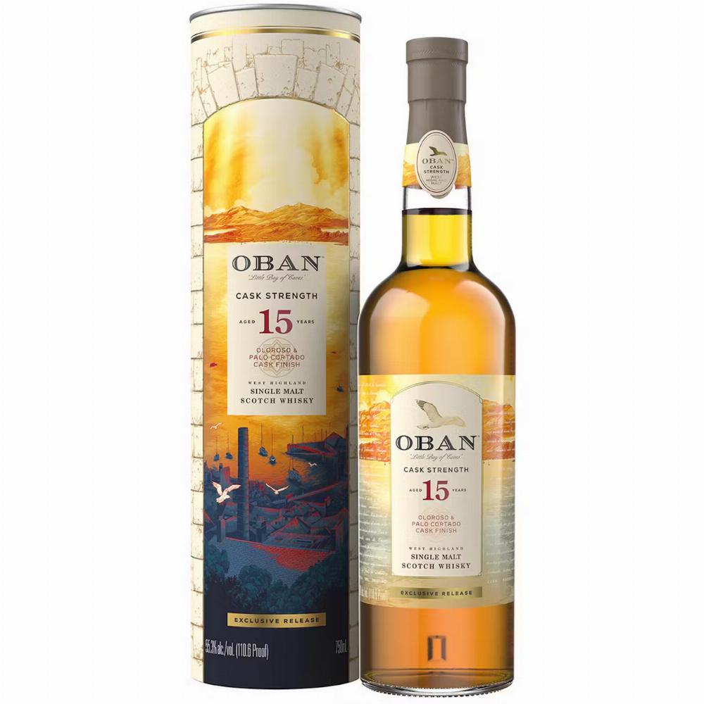 Oban 15 Year Cask Strength 'Little Bay of Caves' Single Malt 750ml