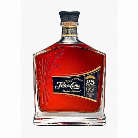 Flor de Cana 25 Years Old Rum Slow Aged  Nicaragua 750ml
