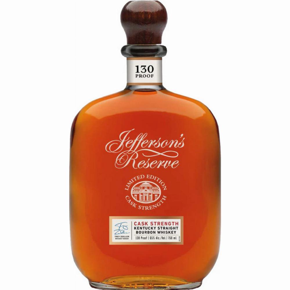 Jefferson's Reserve Limited Edition Cask Strength Kentucky Straight Bourbon Whiskey 130 Proof 750ml