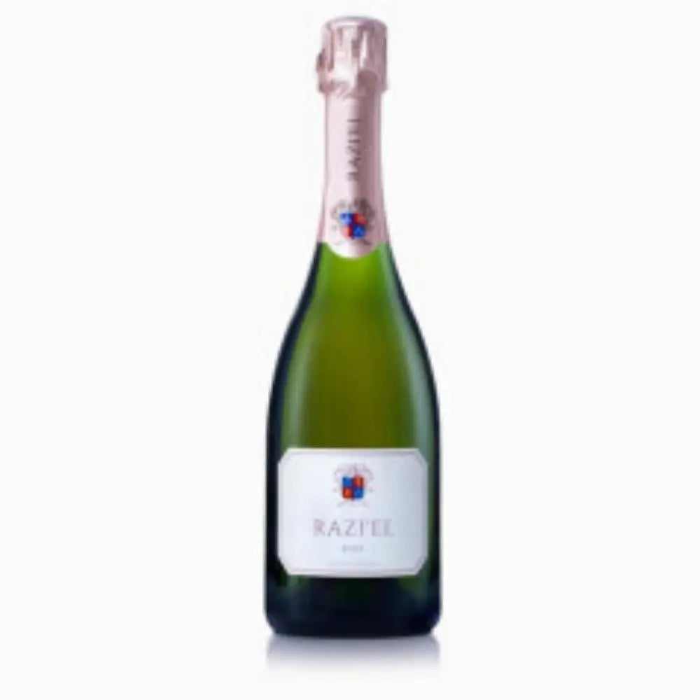 Razi'el Rose Sparkling Brut Nature Zero Dosage Domaine Du Castel Kosher 750ml