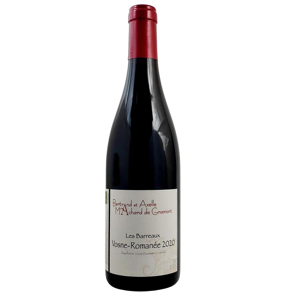 Domaine Bertrand et Axelle Machard de Gramont Vosne Romanee Les Barreaux Organic 2020 750ml