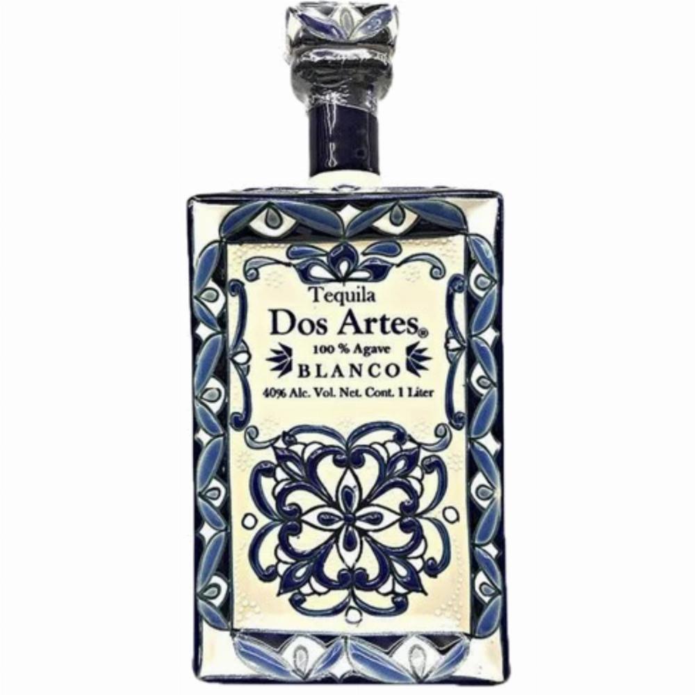 Dos Artes Tequila Blanco 100% Puro de Agave LITER 1L