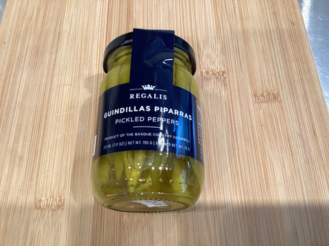 Regalis - ‘Guindillas Piparras’ Basque Pickled Sweet Peppers (212 ml)