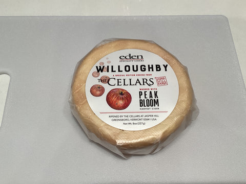 Jasper Hill Farm - Special Edition Willoughby (washed in Peak Bloom Harvest Cider) (Vermont, 8oz)