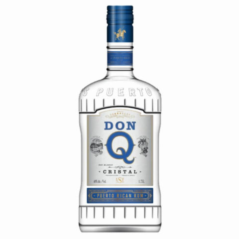 Don Q Rum Cristal WHITE Rum 1.75L MAGNUM