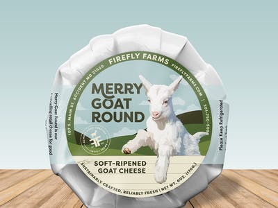 Firefly Farms - Merry Goat Round (Maryland, 6oz)