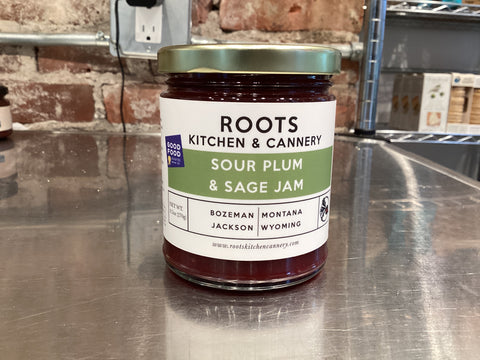 Roots Kitchen and Cannery- ‘Sour Plum and Sage Jam’ (Montana, 9.5 oz)