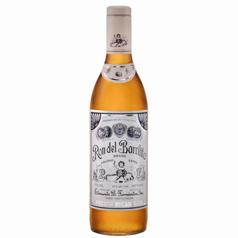 Ron del Barrilito Aged Rum Two Stars Calidad Extra 86 Proof 750ml