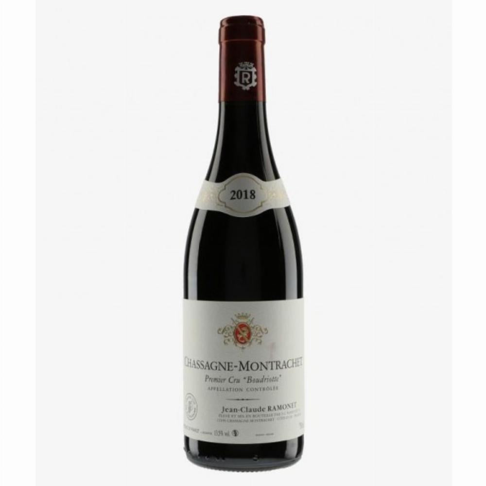 Domaine Jean Claude Ramonet Chassagne Montrachet ROUGE 1er Cru Clos de la Boudriottes 2020 750ML