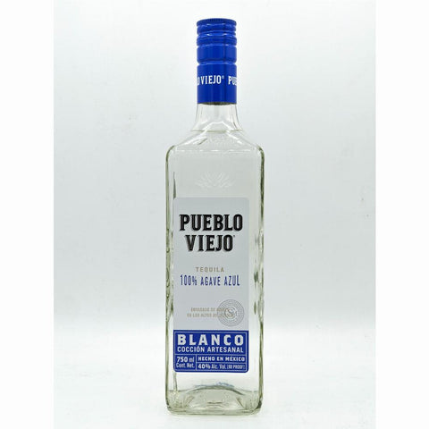 Pueblo Viejo Tequila Blanco 100% de Agave 750ml