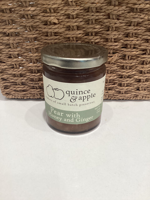 Quince and Apple Pear with Honey and Ginger Preserves 6oz
