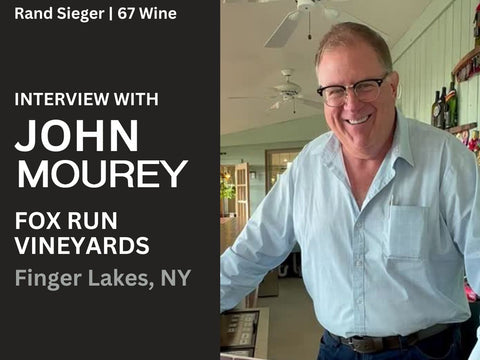 Interview (video) with John Mourey of Fox Run Vineyards |  Finger Lakes, NY