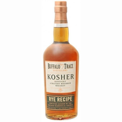 Buffalo Trace Rye Straight Bourbon Kosher 750ml