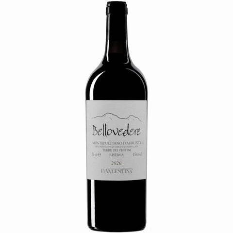 La Valentina Bellovedere Montepulciano d'Abruzzo Terre dei Vestini Riserva 2020 750ml